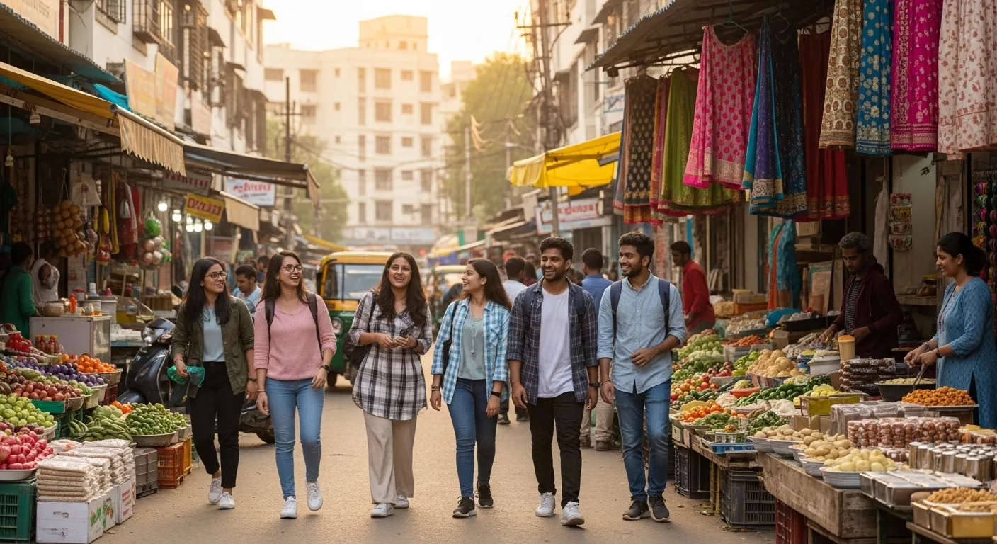 Alaknanda and Madhya Marg Market Delhi