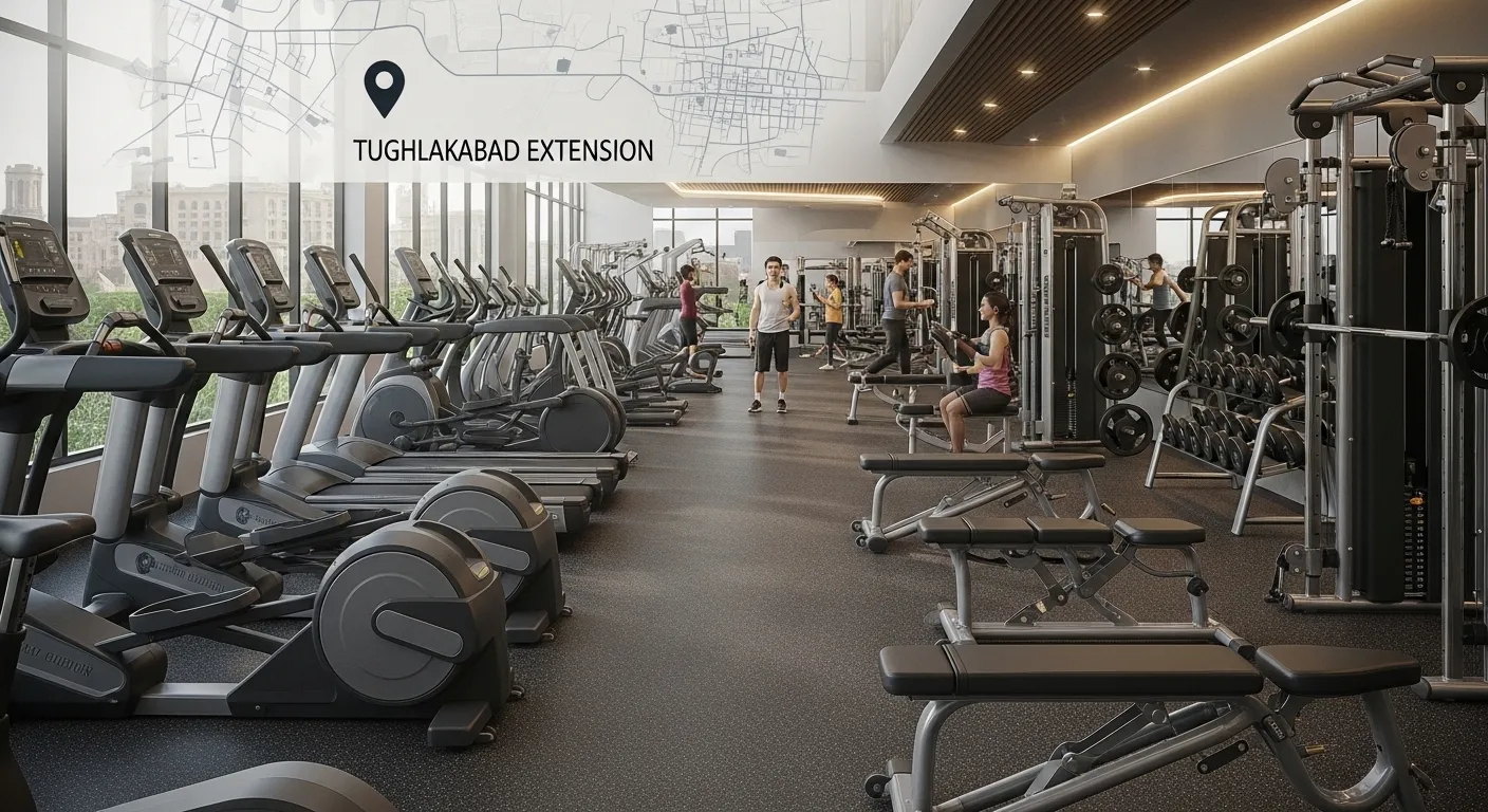 Student working out at a local gym