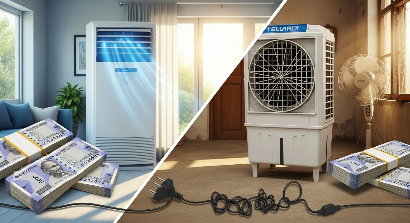Air conditioner vs cooler